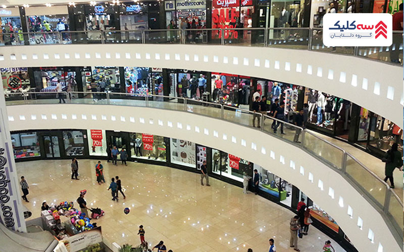 بازار مرکز تجاری کیش و معماری آن