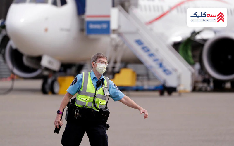 ماموران امنیتی فرودگاه 