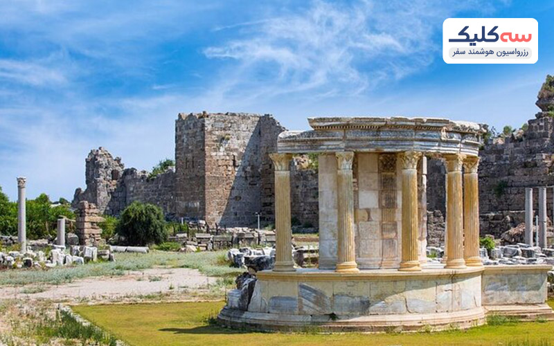 معابر طاقدار شهر آسپندوس