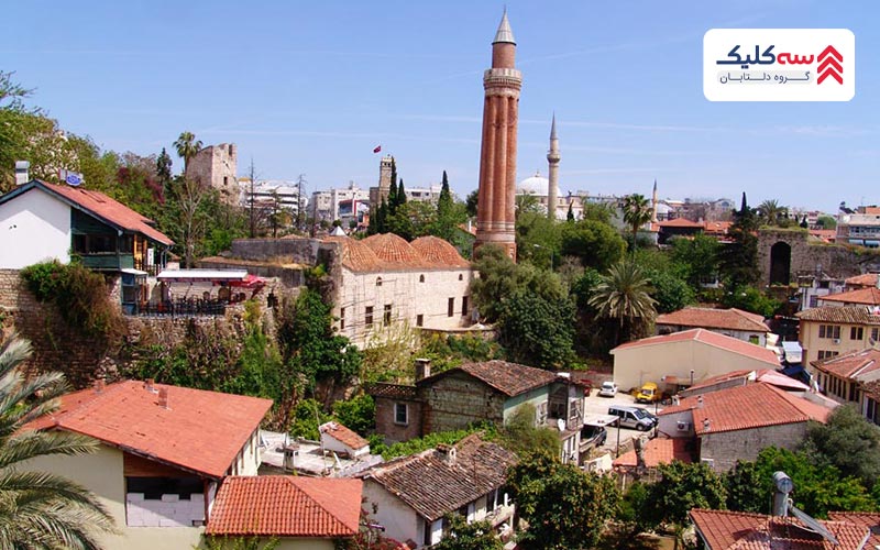 یکی دیگر از  جاذبه ‌های آنتالیا مناره ییولی