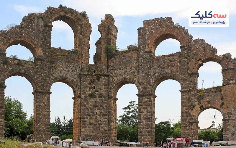  معماری تئاتر رومی شهر آسپندوس