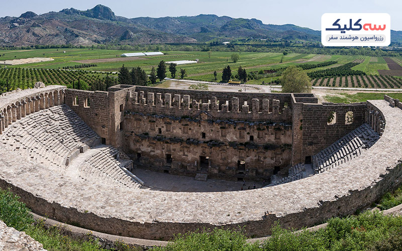 جایگاه اجرای تئاتر شهر آسپندوس