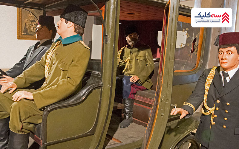 ماکت شخصیت های نظامی در موزه نظامی استانبول