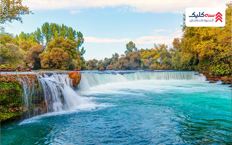  آبشارهای ماناوگات از بهترین جاذبه­ های گردشگری سیده  