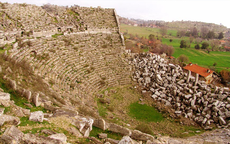 ترمسوس یکی دیگر از  جاذبه ‌های آنتالیا 