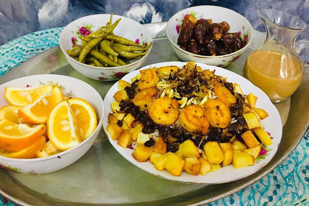 مارگوگ از غذاهای سنتی کیش