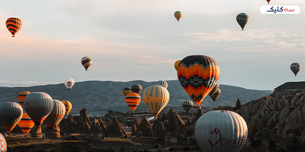 کاپادوکیا: لذت بالون سواری