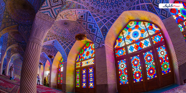 مسجد نصیرالملک؛ زیباترین مسجد صورتی جهان !