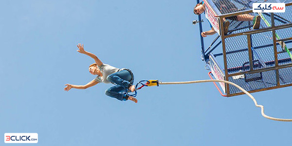 نمایی از بانجی جامپینگ 