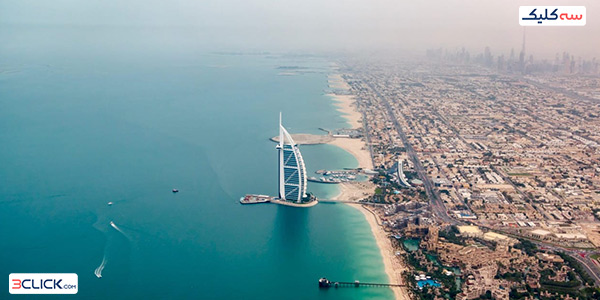 نمایی از بانجی جامپینگ برج خلیفه