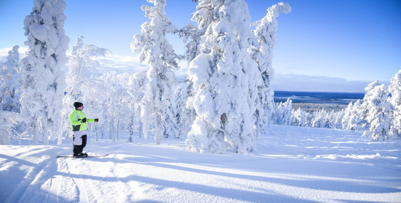 اسکی از فعالیت های تفریحی فنلاند 