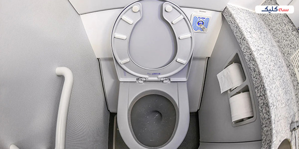 سیستم تخلیه فاضلاب و دستشویی هواپیما