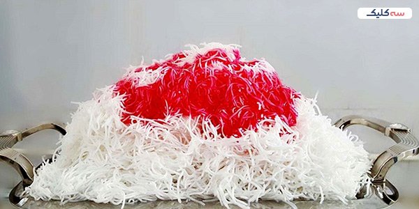 فالوده شیرازی از سوغاتی های شهر شیراز