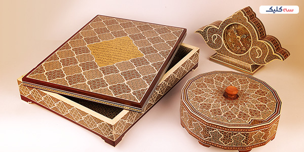 خاتم کاری از سوغاتی های شهر شیراز