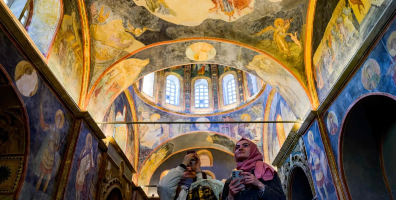 مسجد کاریه (چورا) از جاهای تاریخی استانبول