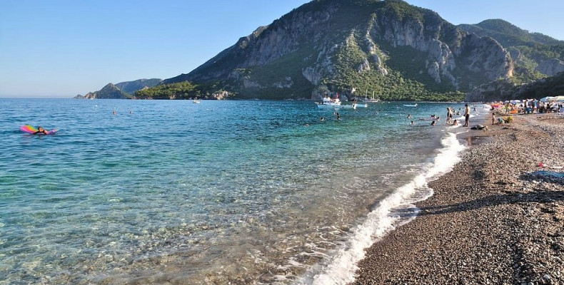 ساحل زنان ساریسو از سواحل آنتالیا