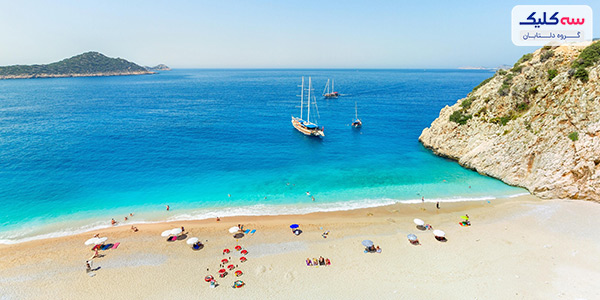 قایق در دریای اژه