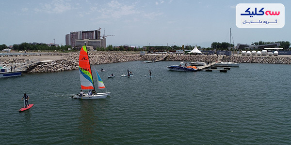 قایق بادبانی کاتاماران کیش