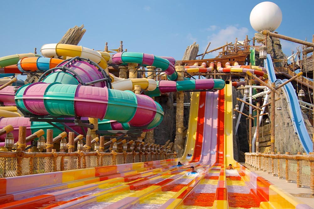 دریم لند از بهترین پارک های آبی دبی