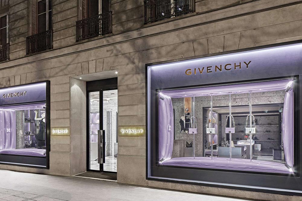 Luxury brands in Paris