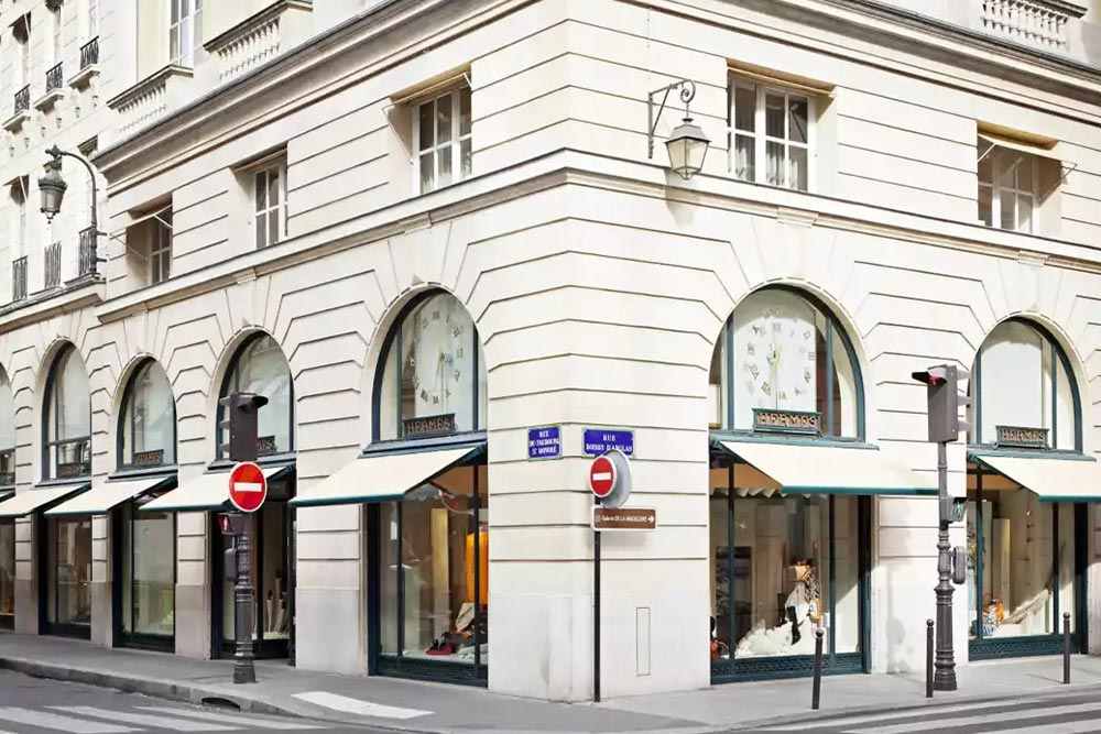 Luxury brands in Paris