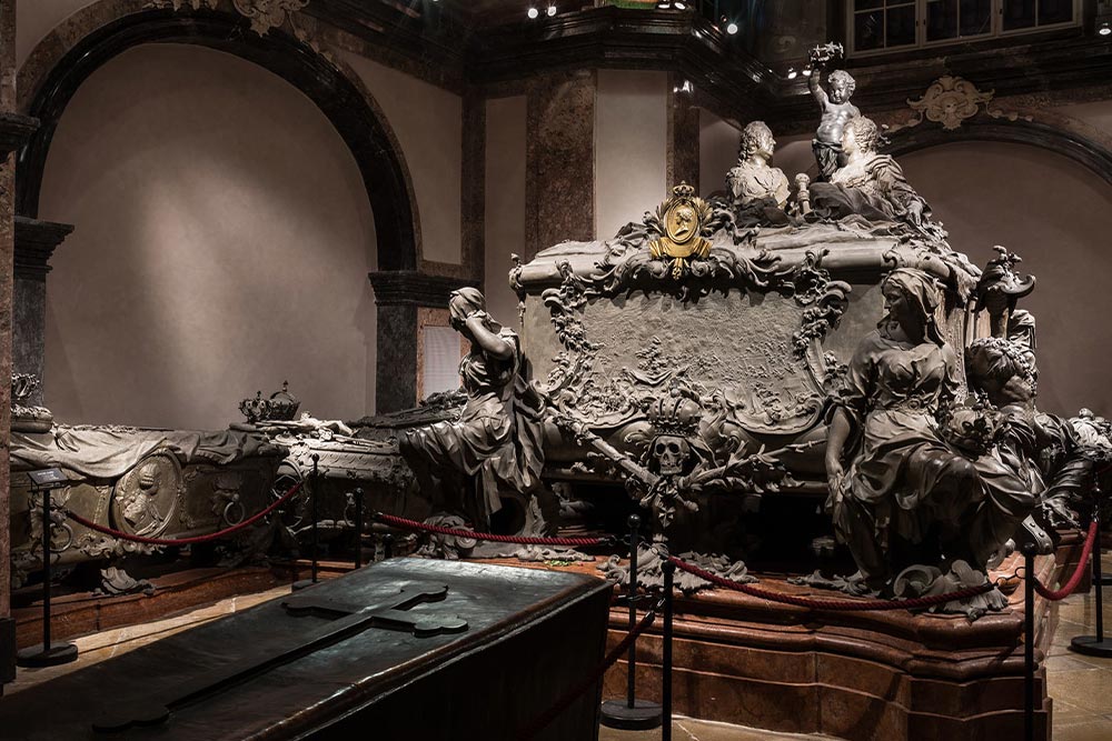 The crypt of the Hapsburg Empire