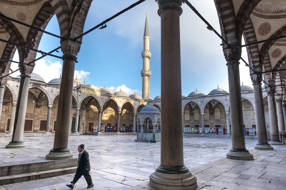 مسجد آبی از دلایل سفر به استانبول