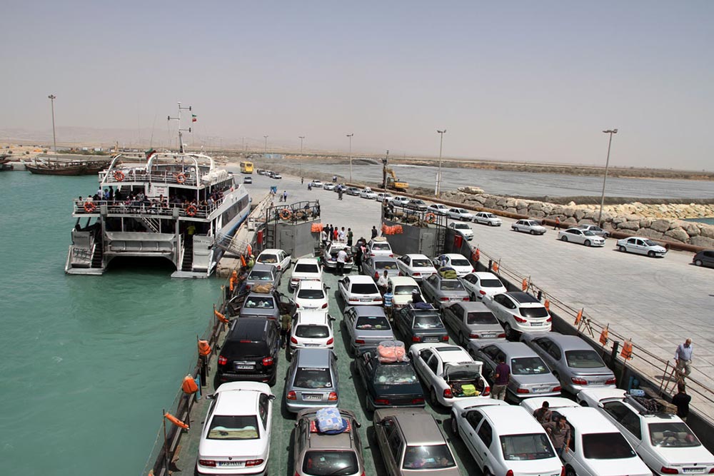 فاصله قشم تا کیش