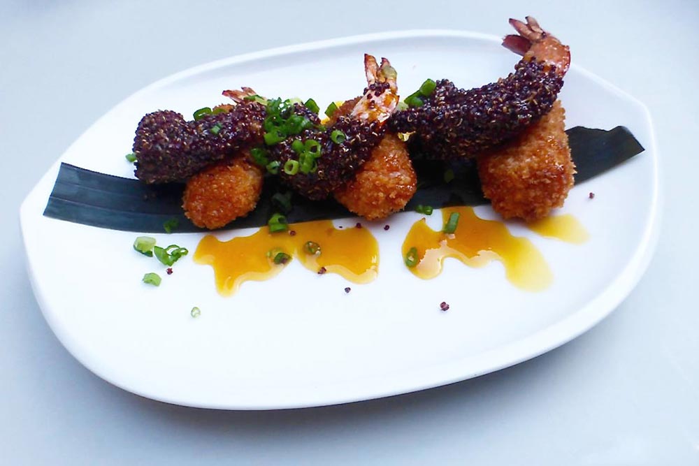 Gray shrimp croquettes