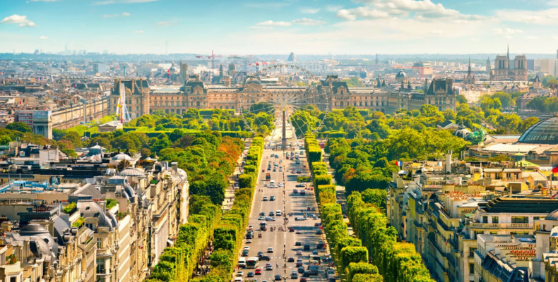 خیابان شانزه لیزه پاریس