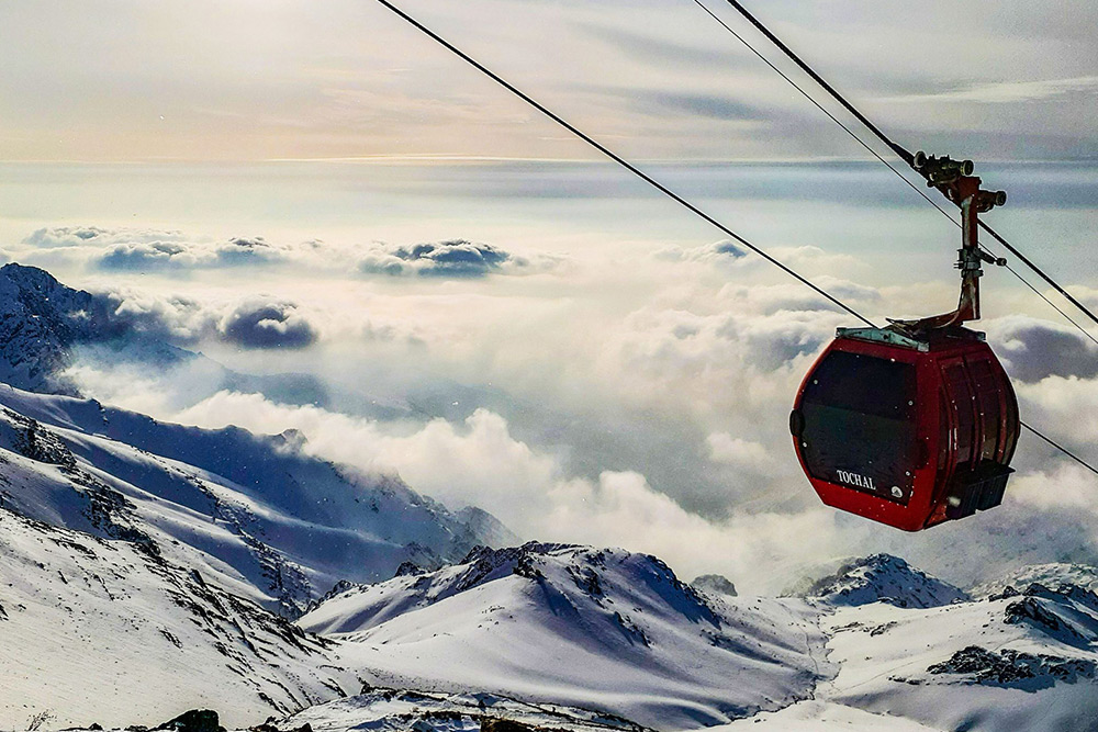 تله کابین توچال؛ تفریحات تهران