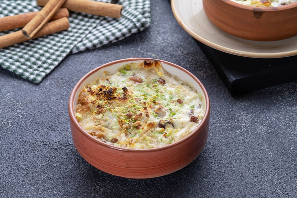 Umm Ali at Karaki Cafe