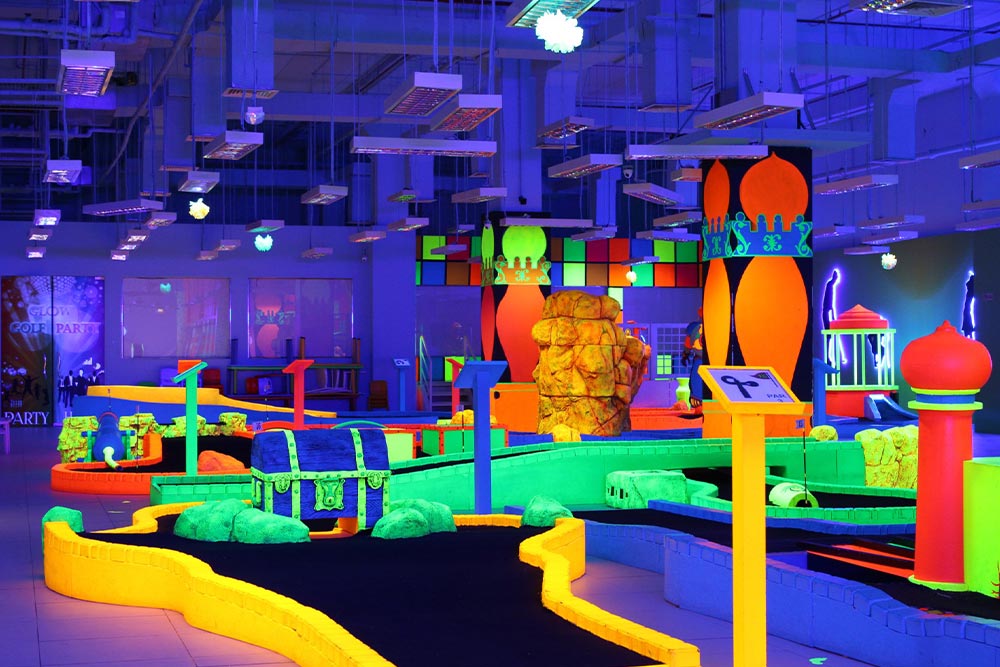  مرکز خرید وافی دبی و Tee & Putt