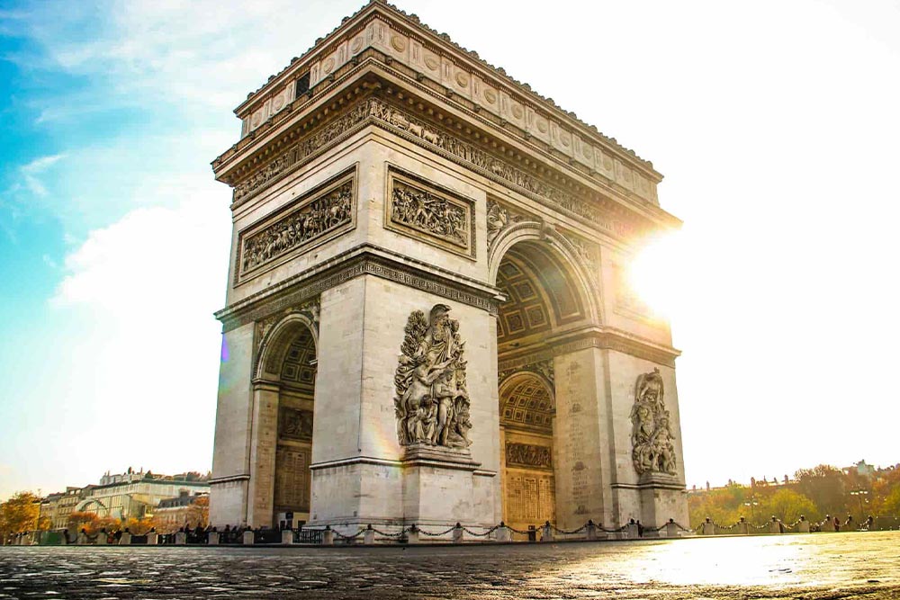 triumphal arch paris
