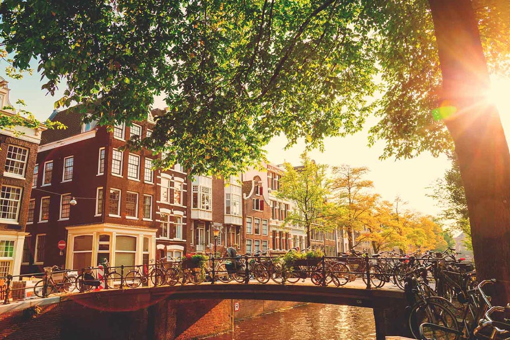 Amsterdam in summer