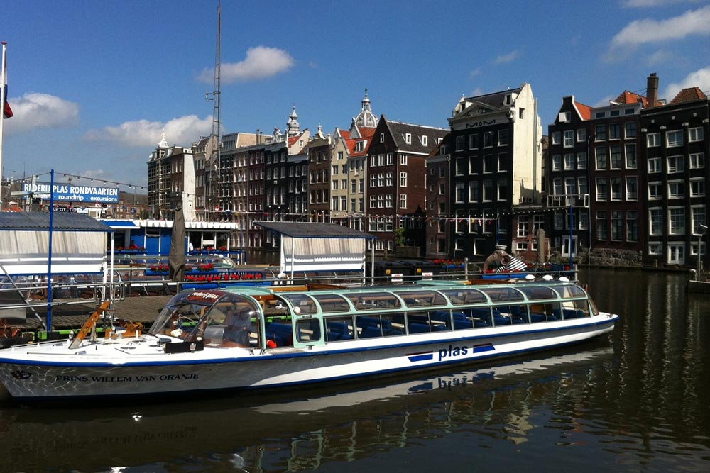 Boat ride in Amsterdam