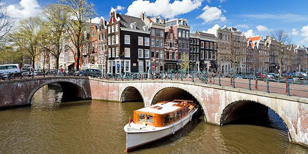 Boat ride in Amsterdam