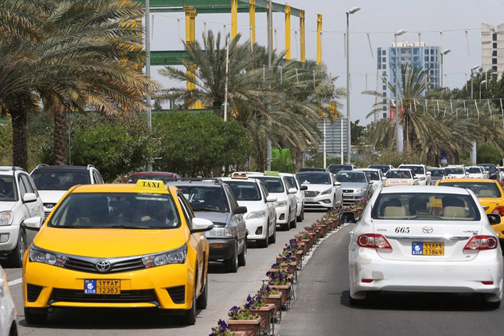 حمل و نقل عمومی در کیش