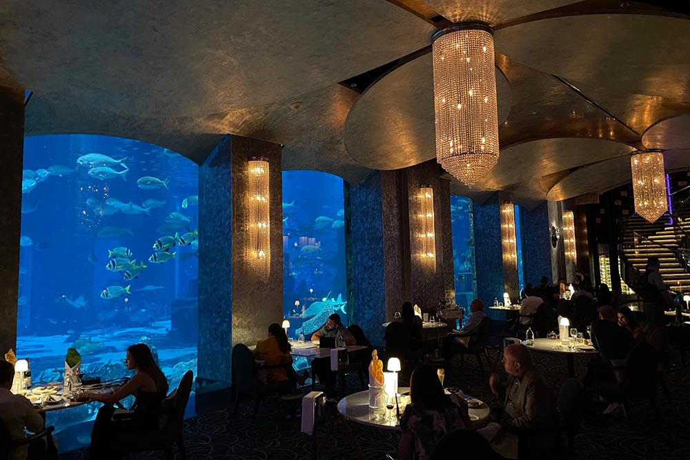 رستوران Ossiano دبی