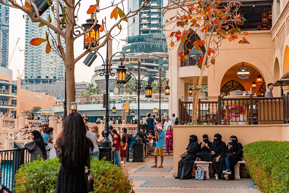 سفر به دبی در پاییز