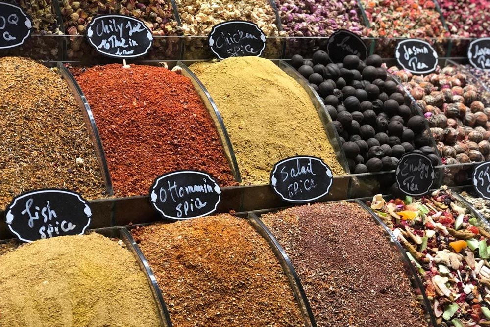 Istanbul spice market