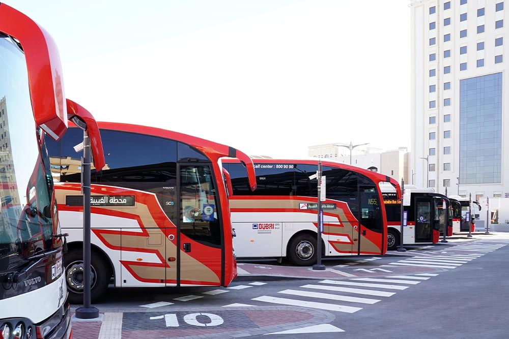 اتوبوس های دبی مال