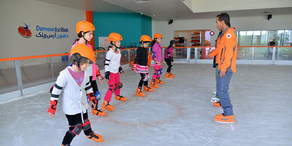 پیست اسکیت روی یخ کیش