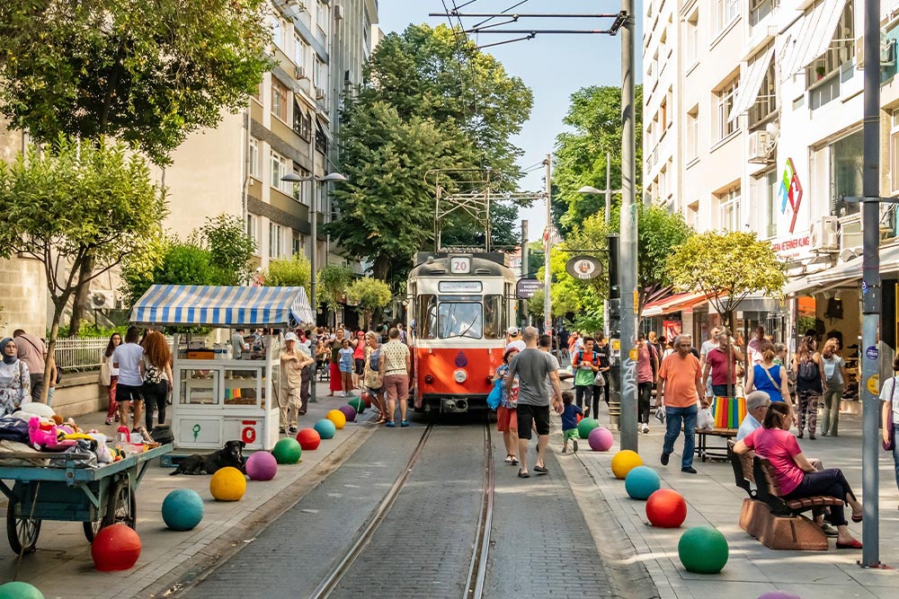 Moda neighborhood in Istanbul