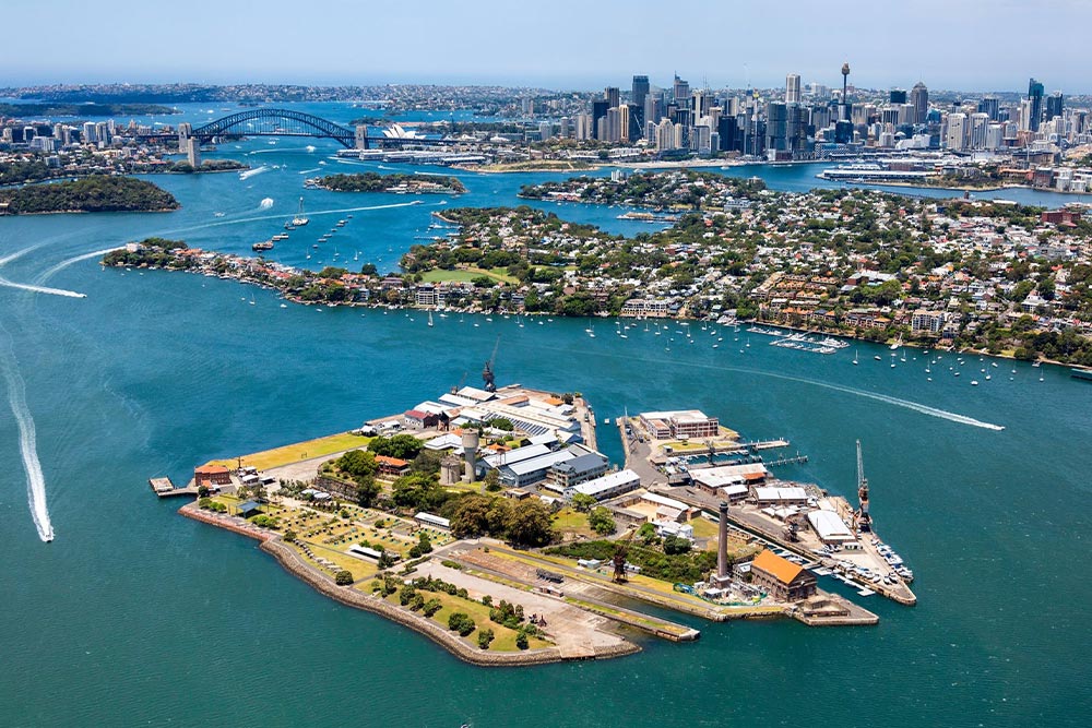 Sydney's Cockatoo Island