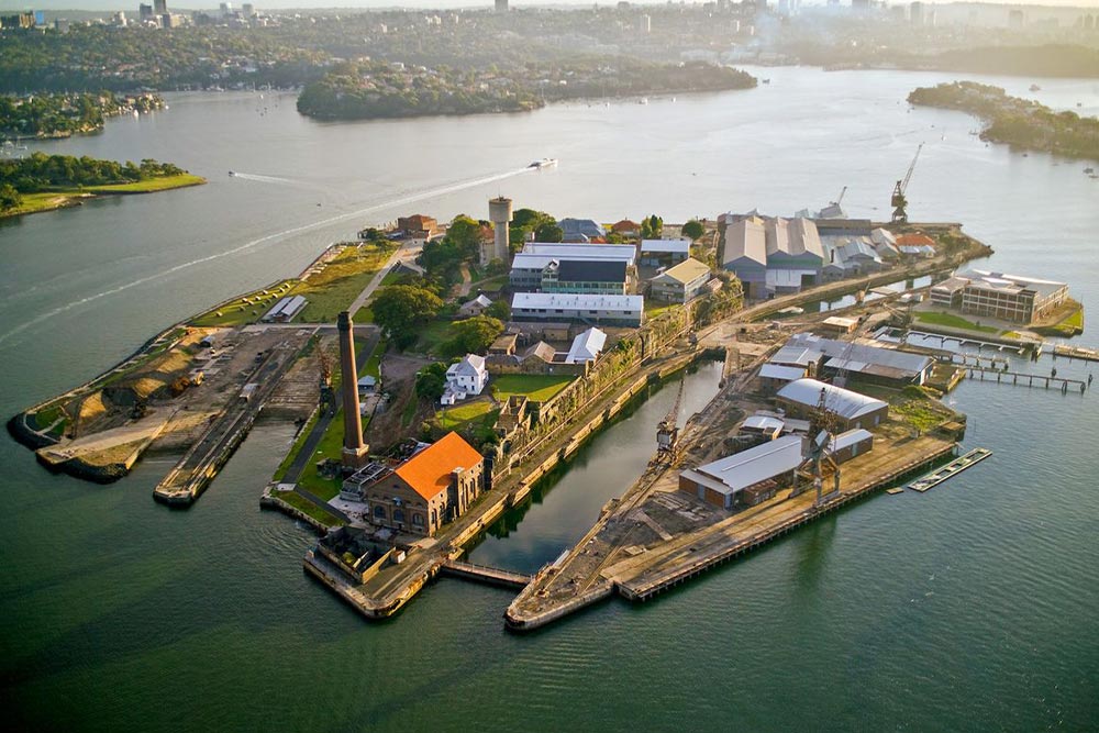Sydney's Cockatoo Island