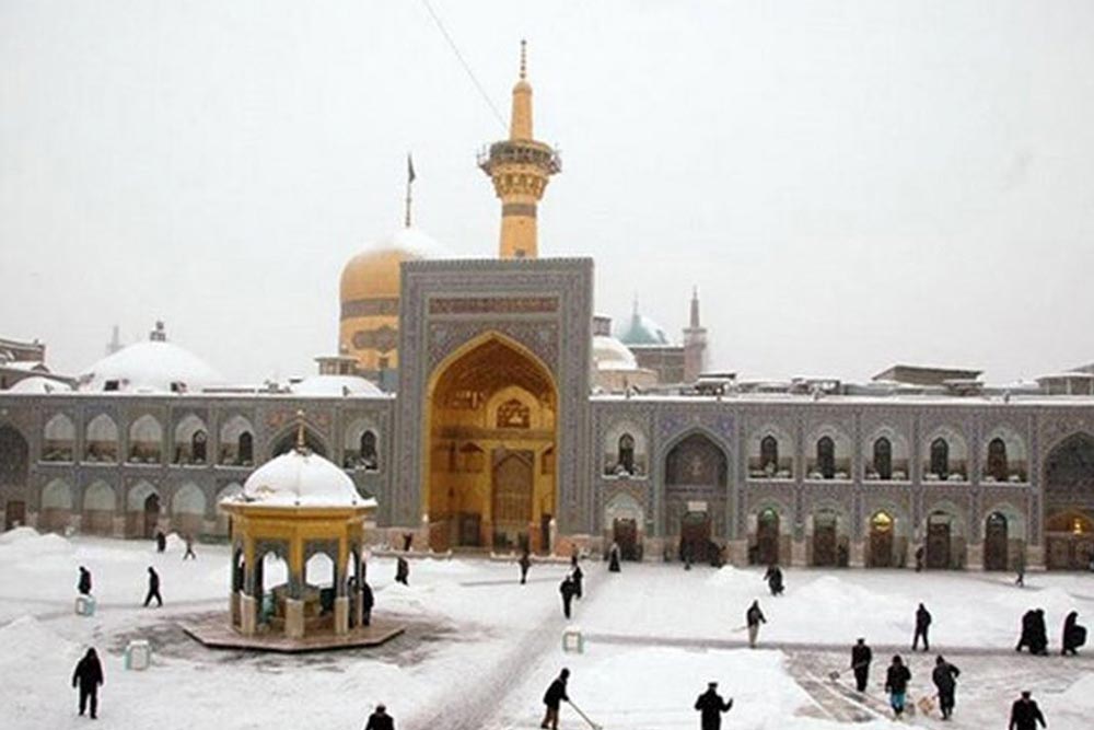 مشهد در زمستان