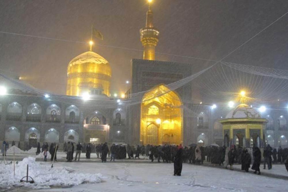 مشهد در زمستان