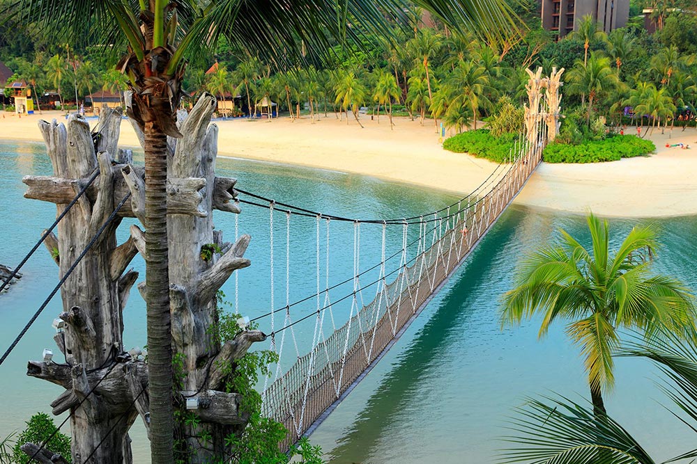 Beaches of Sentosa Island