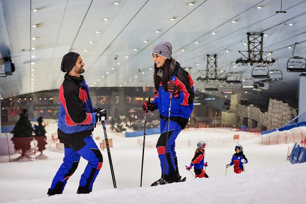 Ski Dubai in the heart of the desert